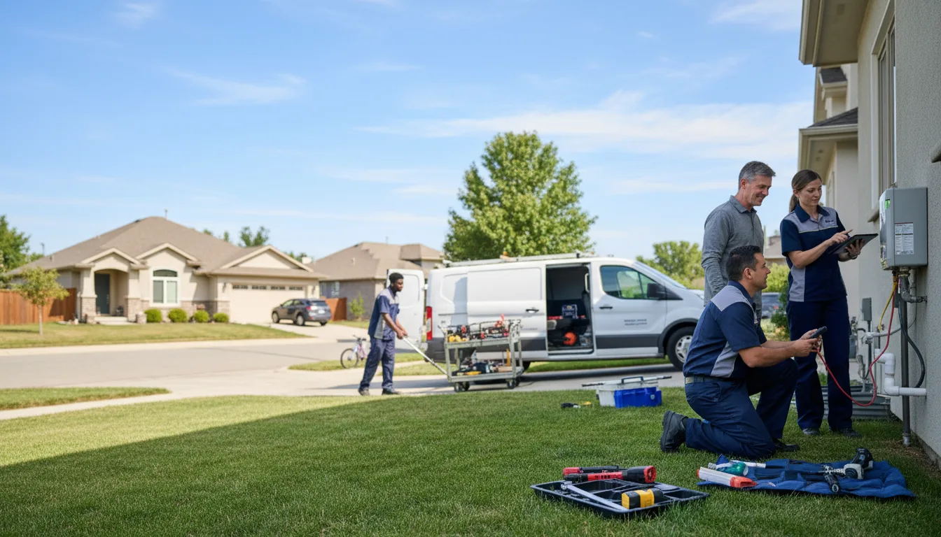 Tankless water heater service in Clyde, TX